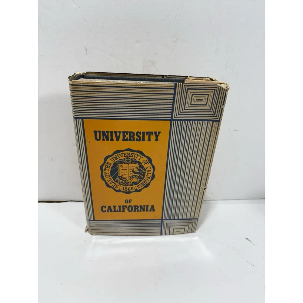 Webster' New Collegiate Dictionary 1949 Thin Paper + U Of C Berkeley Dust jacket